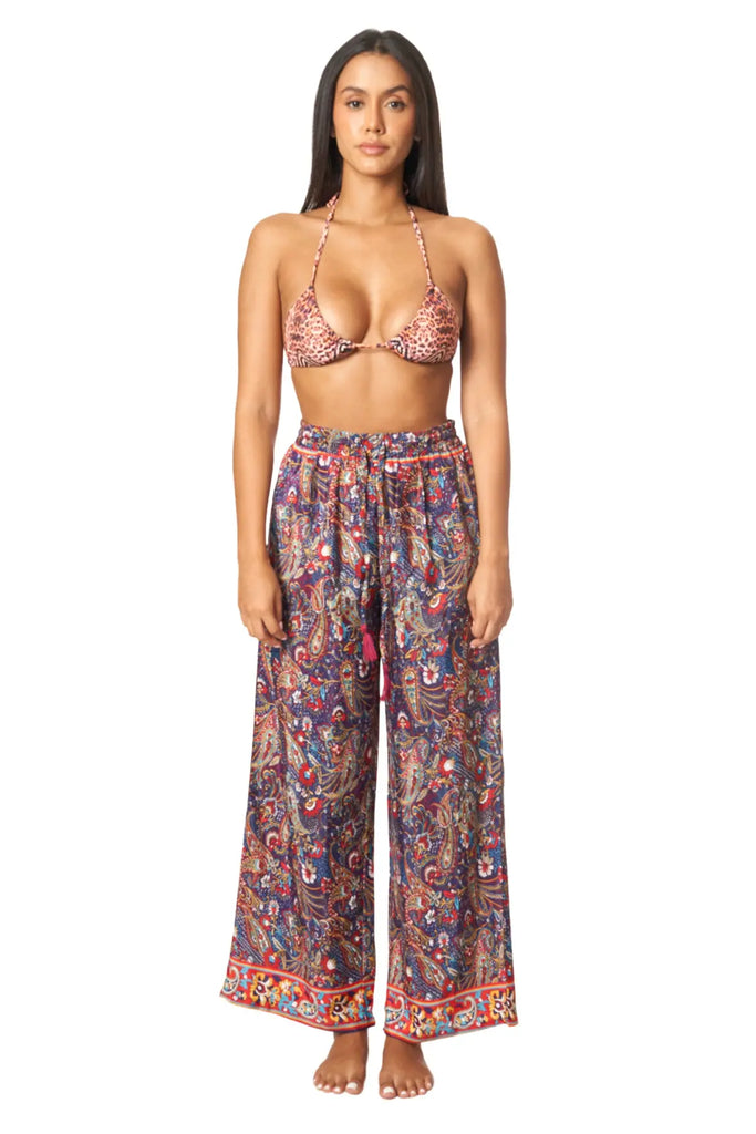 Positano Boho Spring Summer Pants - La Moda Clothing