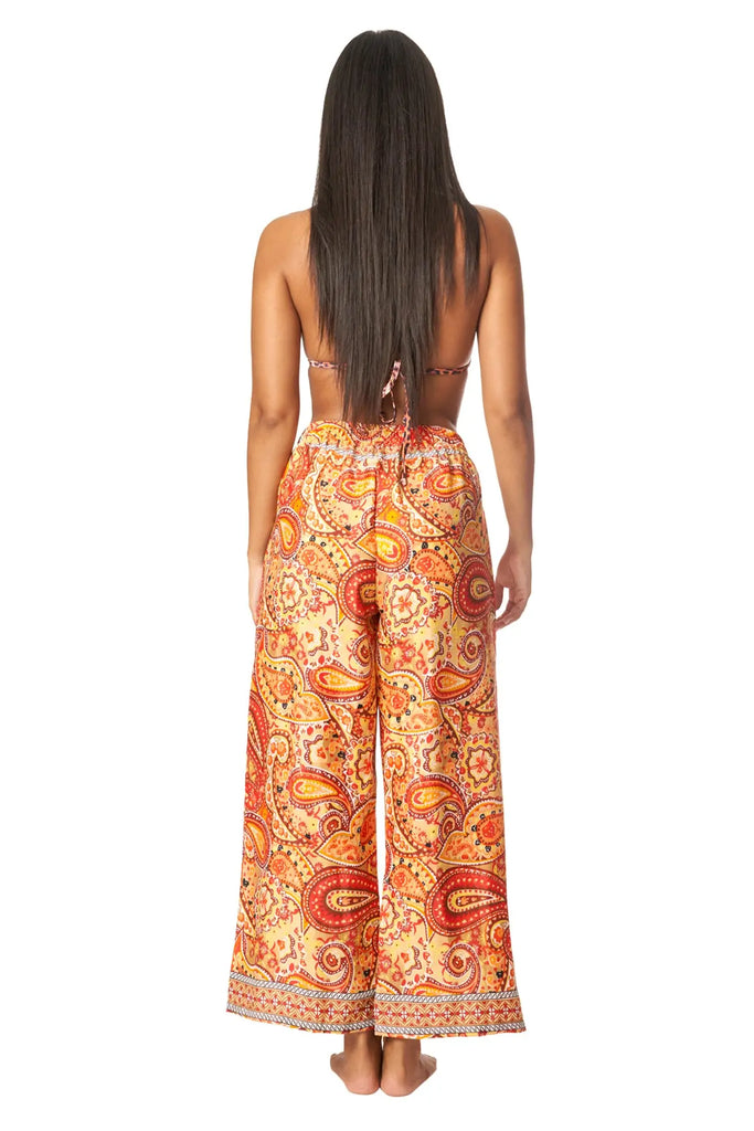 Positano Boho Spring Summer Pants - La Moda Clothing