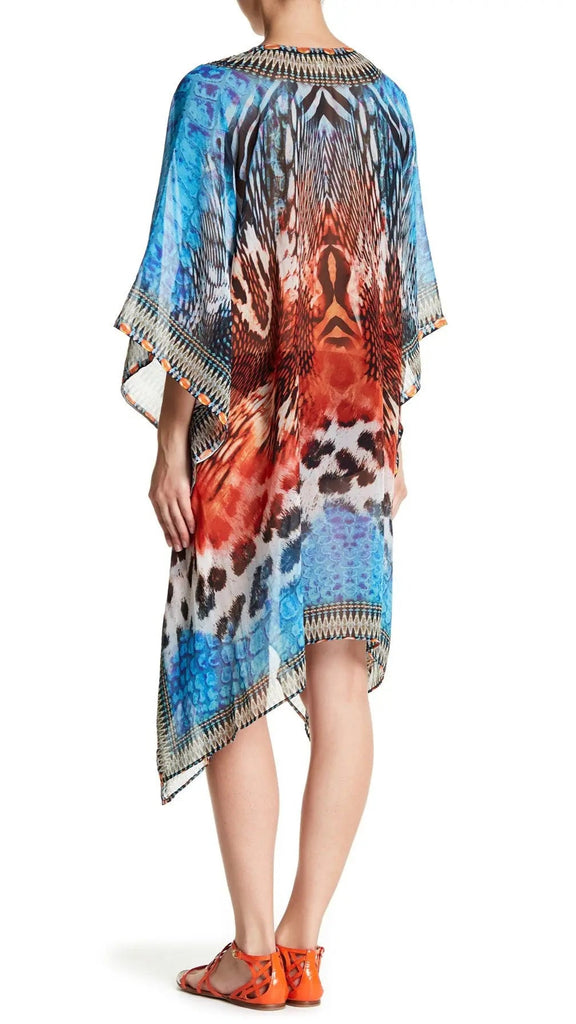 Animal Print Kaftan  La Moda Clothing