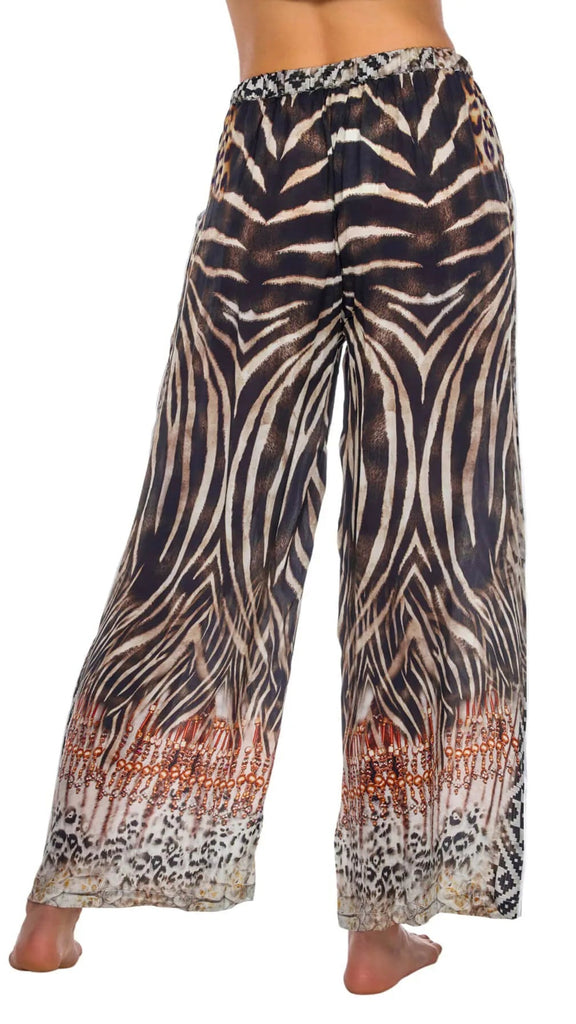 Animal Print Pants  La Moda Clothing