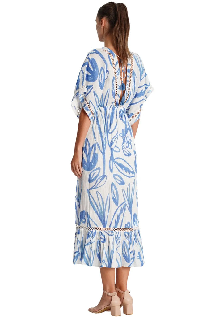 Front Slit Maxi Dress  La Moda Clothing