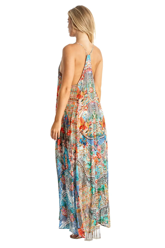 Racerback Maxi Dresses for Women - La Moda Clothing