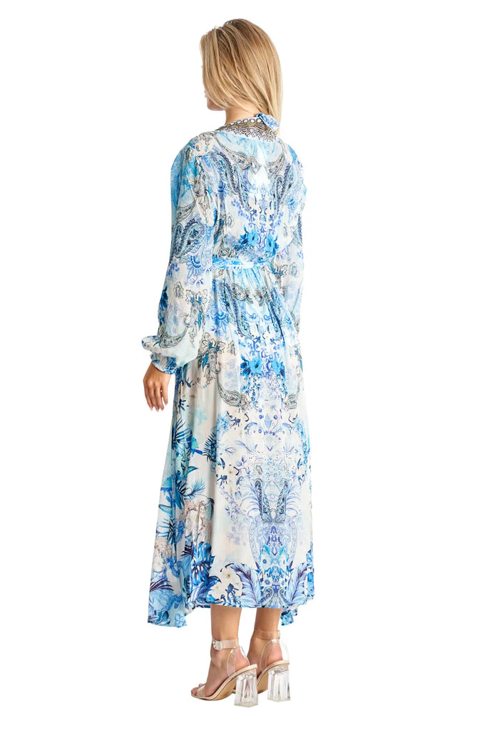 Women's Maxi Wrap Dresses - La Moda Clothing