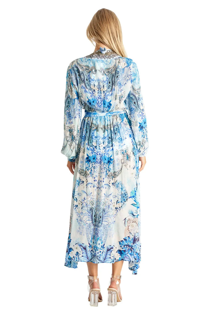 Women's Maxi Wrap Dresses - La Moda Clothing