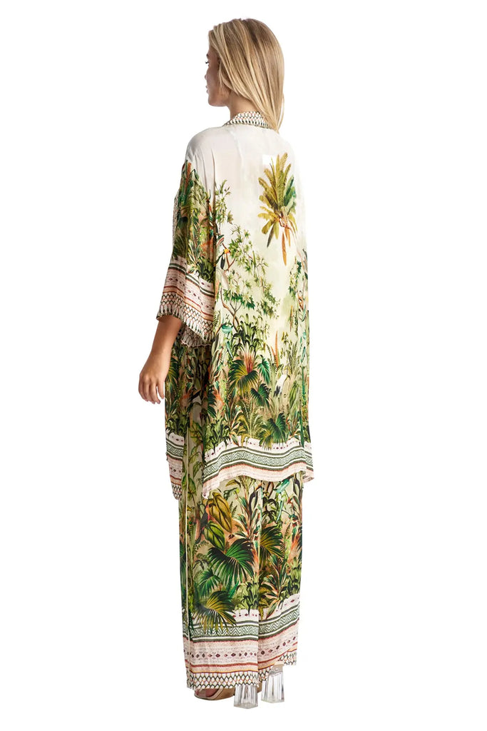 Beaded Cardigan Cape for Summer Wear - La Moda Clothing
