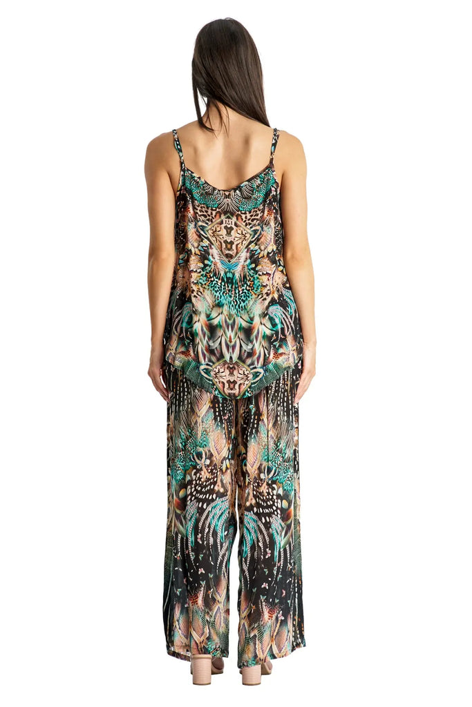 La Moda Resort Lifestyle Pant Set Cord Set - La Moda Clothing