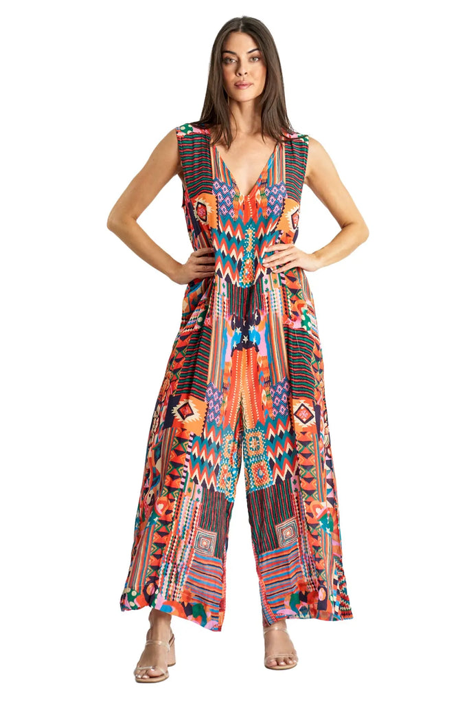 Hippie Bohemian Jumpsuit - La Moda Clothing