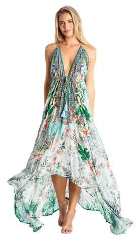 Backless Resort Dress La Moda Clothing