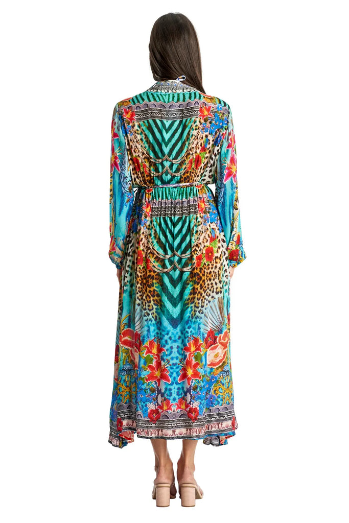Kimono Wrap Dress La Moda Clothing