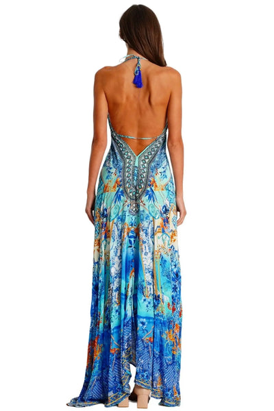la moda clothing maxi dress 25016 MXD