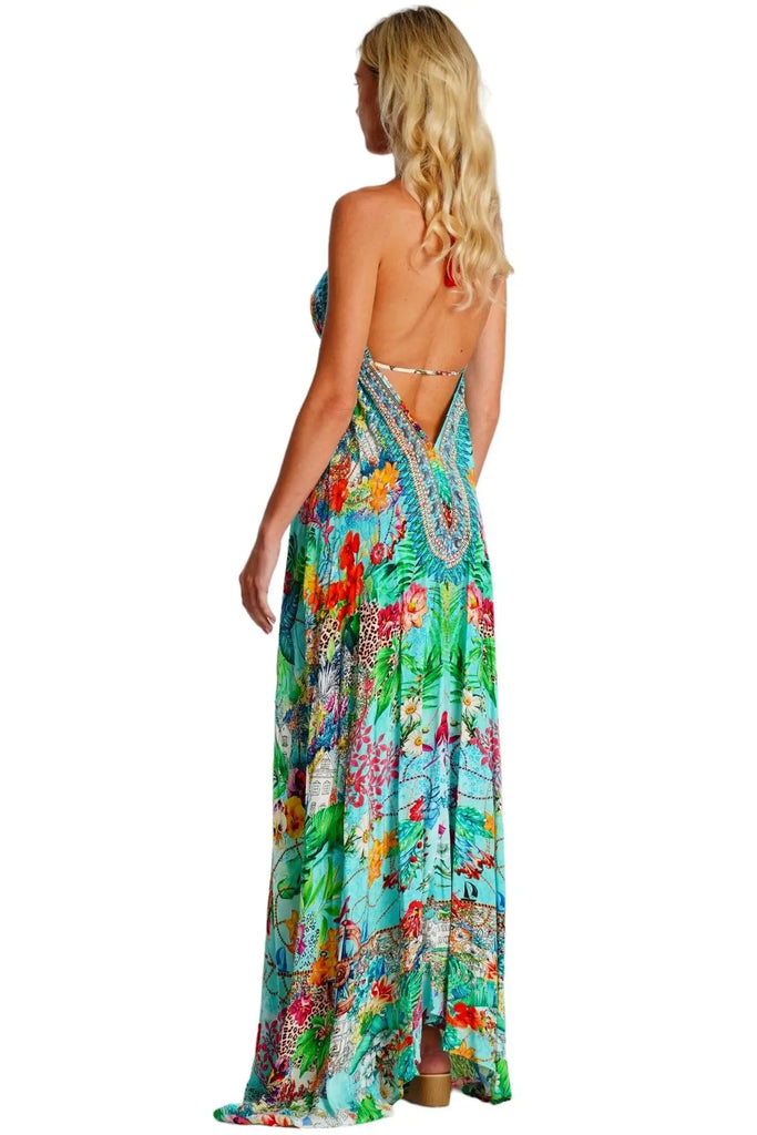 Luxury Maxi Resort Dress  La Moda Clothing