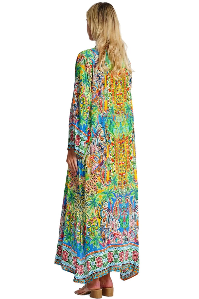Long Kimono Cape  La Moda Clothing