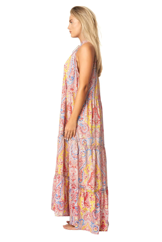 Boho Positano Maxi Dresses - La Moda Clothing