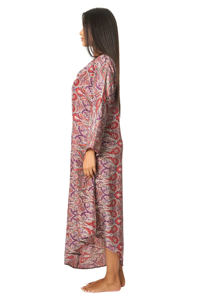 Positano Maxi Caftan Dress - La Moda Clothing