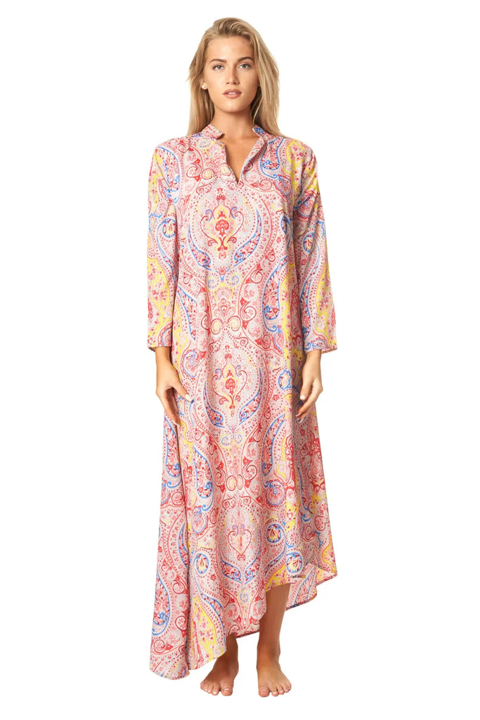 Positano Maxi Caftan Dress - La Moda Clothing