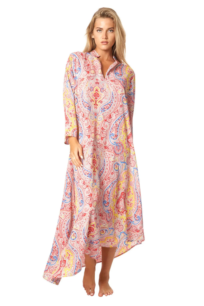 Positano Maxi Caftan Dress - La Moda Clothing