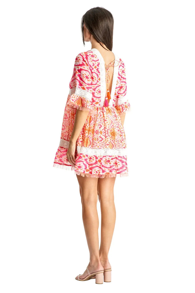 Printed Mini Dresses for Resort - La Moda Clothing