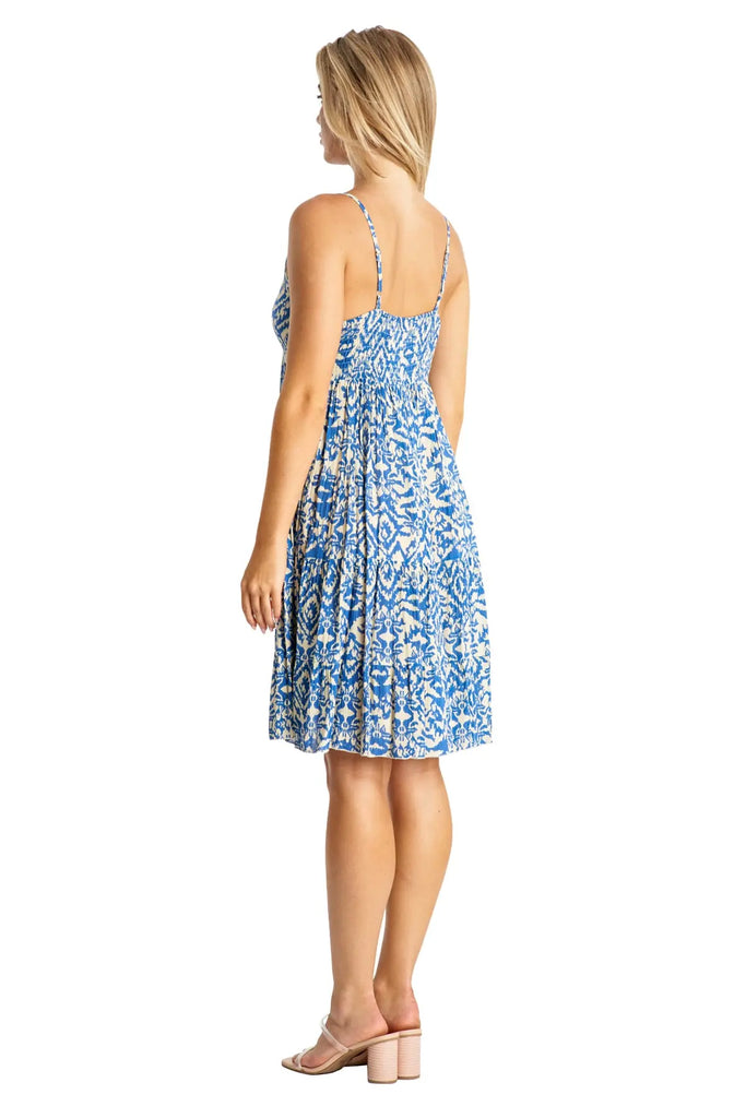 Spaghetti Strap Mini Dress - La Moda Clothing