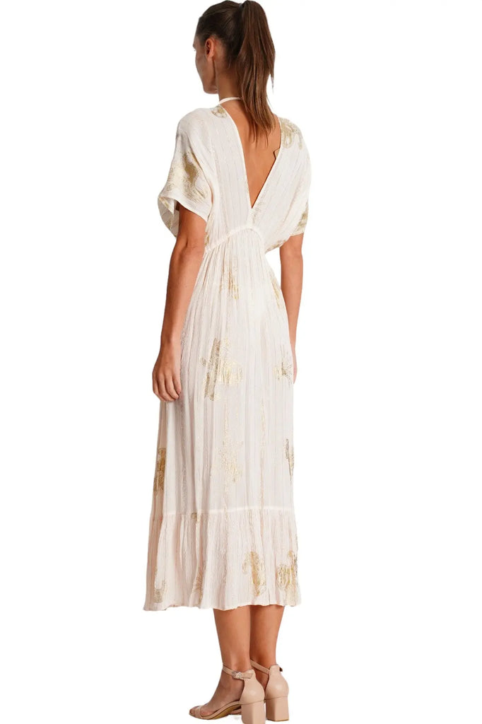 Long White Maxi Dress  La Moda Clothing