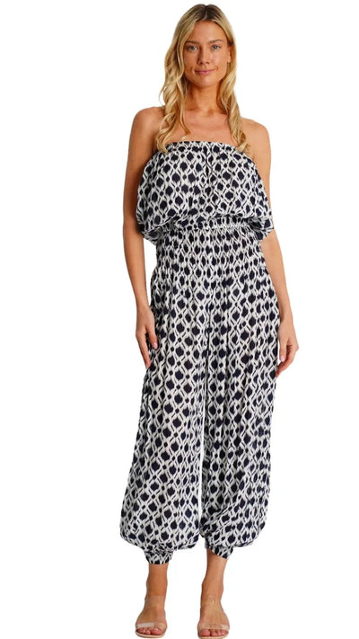 Tropical Jumpsuit  La Moda Clothing