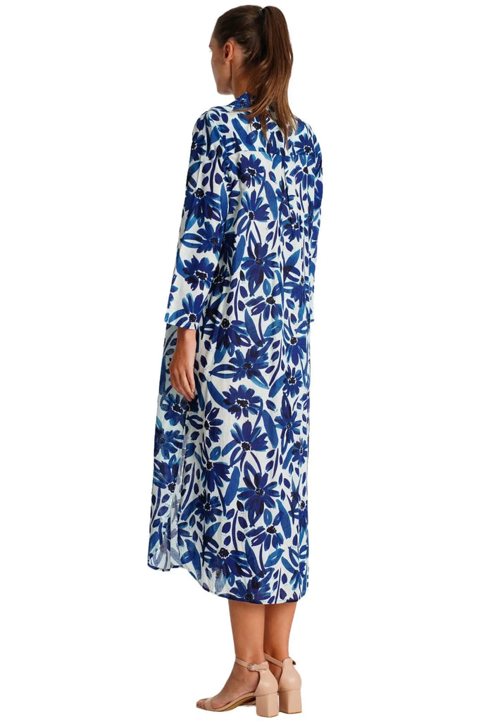 Shirt Dress with Pockets  La Moda Clothing