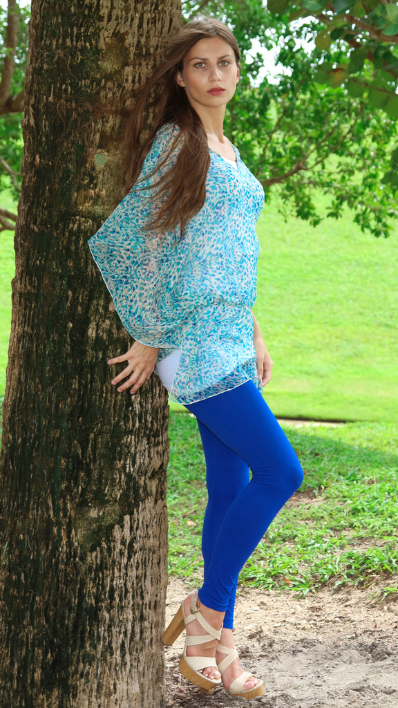 sheer Kaftan Tops wholesale by La Moda | Leading Tropical Wear Wholesaler  La Moda Clothing