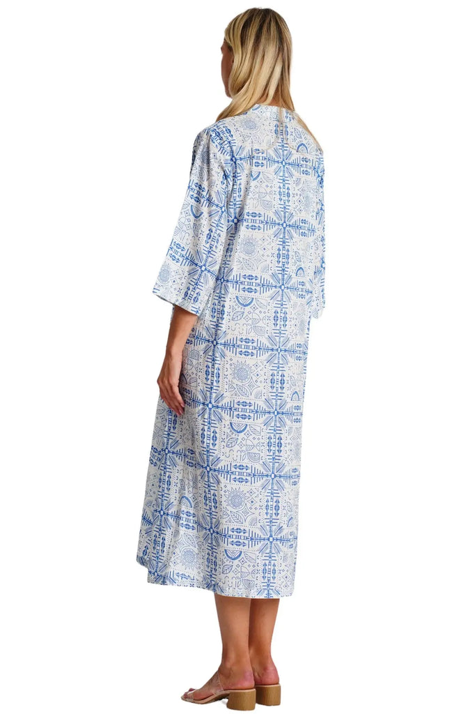 Cotton Kaftan Dress  La Moda Clothing