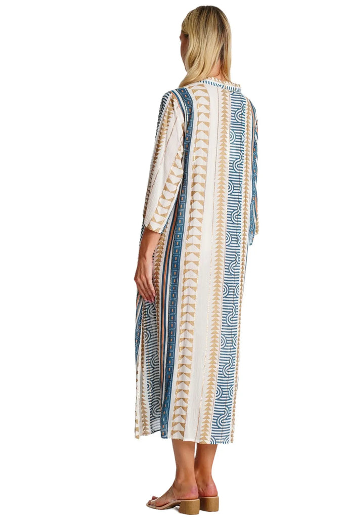 Cotton Kaftan Dress  La Moda Clothing