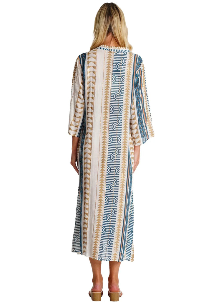 Cotton Kaftan Dress  La Moda Clothing