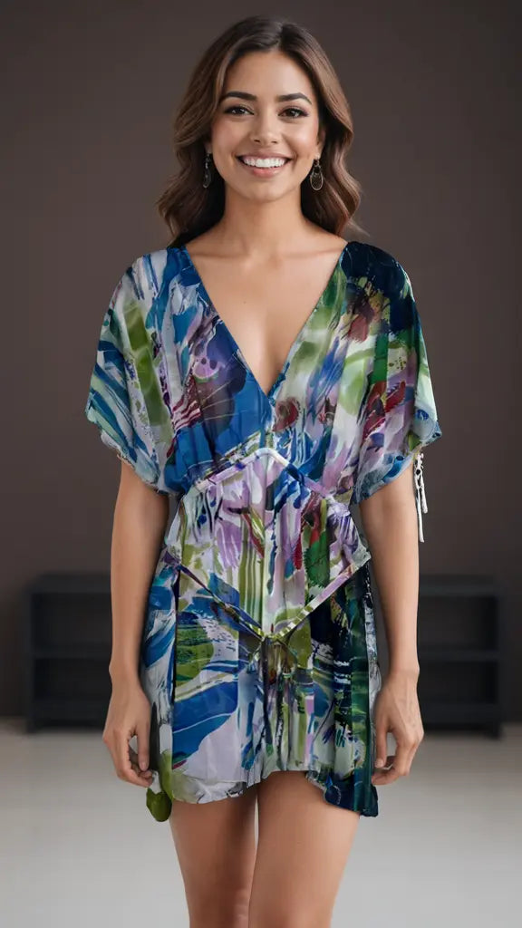 Cover Up Mini Dress La Moda Clothing