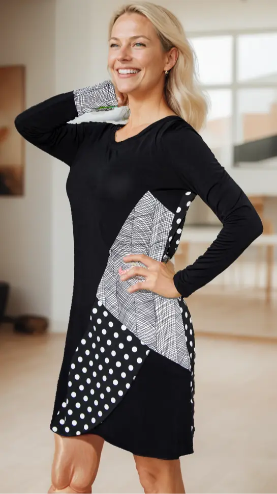 Knit Mix and Match Resort Dresses perfect for Fall | Apparel Wholesalers  La Moda Clothing