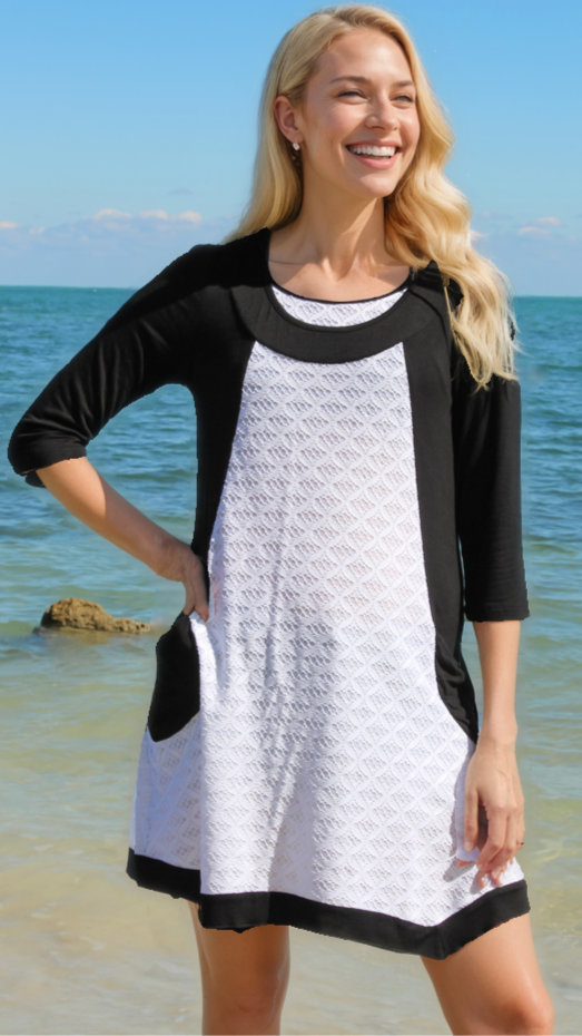 Resort Wear Tunic dress Wholesale  La Moda Clothing