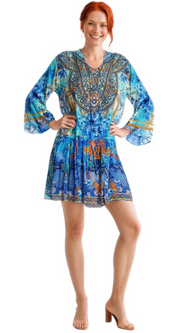 Mini Resort Dress  La Moda Clothing