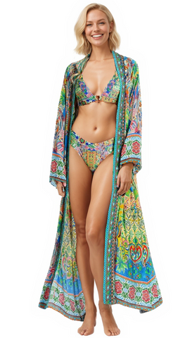 Long Kimono Cape  La Moda Clothing
