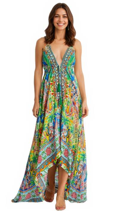 Maxi Resort Wear Dress La Moda Clothing
