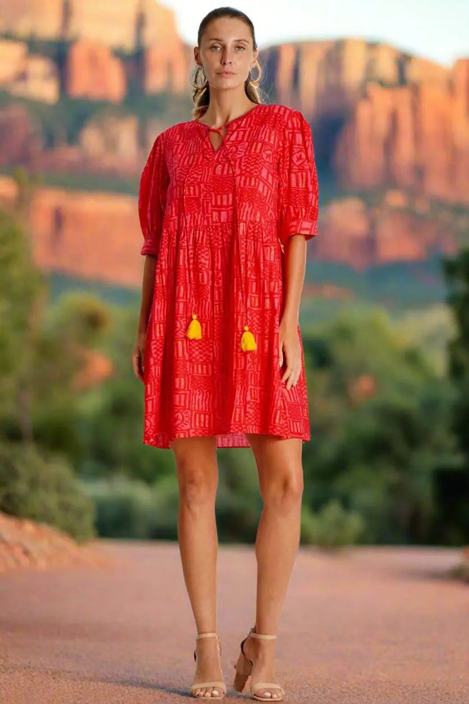 Mini Summer Dress  La Moda Clothing