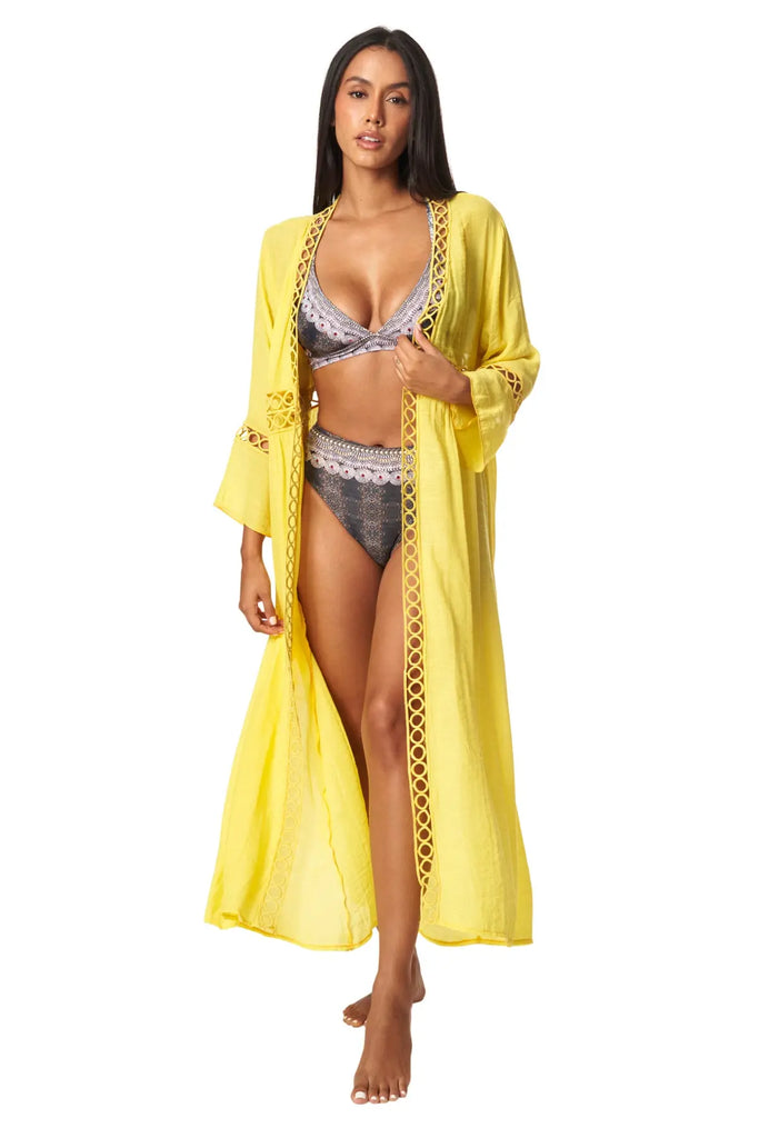 Boho Inspired Beach Maxi Kimono - La Moda Clothing