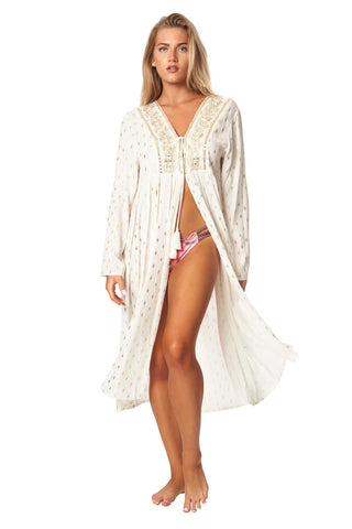 Bohemian Kimono Cover Up | Boho Swimsuit Cover ups - La Moda Clothing