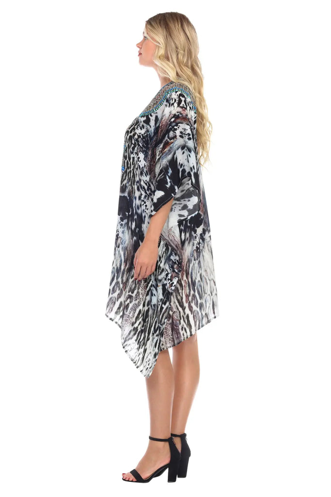 Luxury Caftans, Embellished Caftans, with matching swimwear, bikinis and maxi dresses - La Moda Clothings