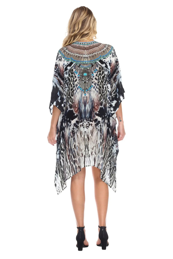 Luxury Caftans, Embellished Caftans, with matching swimwear, bikinis and maxi dresses - La Moda Clothings