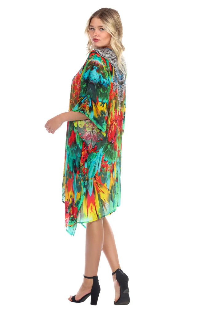 Short Caftan Dress for Women for Summer Fun - La Moda Clothings