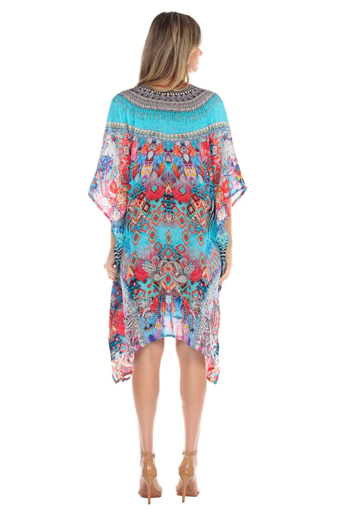 Designer Silk Kaftans - La Moda Clothings