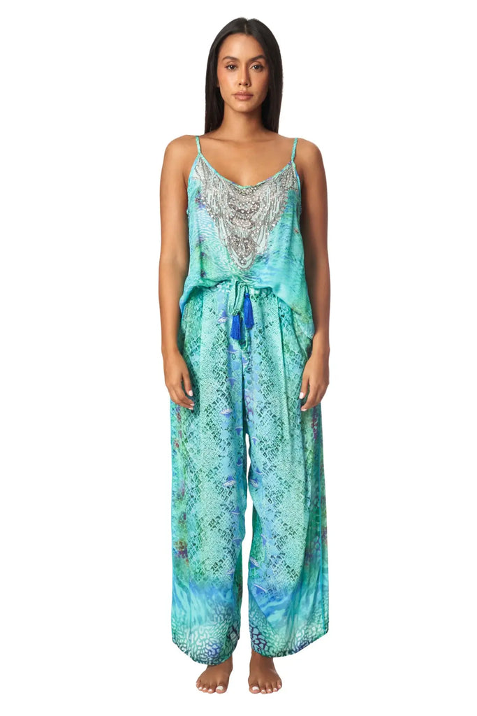 Sea Escape La Moda Resort Lifestyle Pant Set - La Moda Clothing