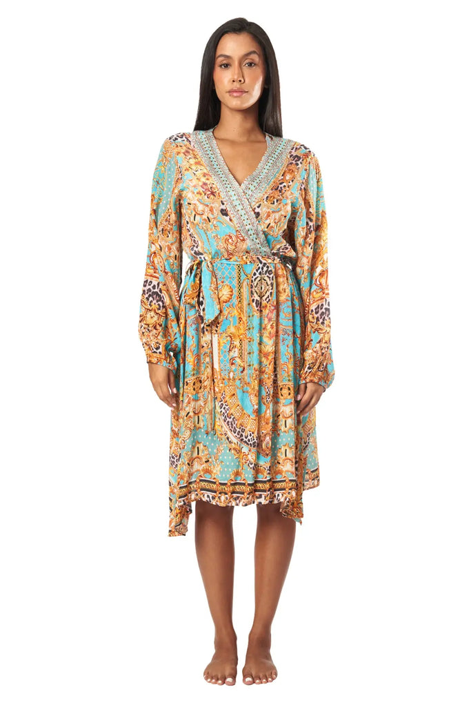 Future Eden Women's Midi Wrap Dresses - La Moda Clothing