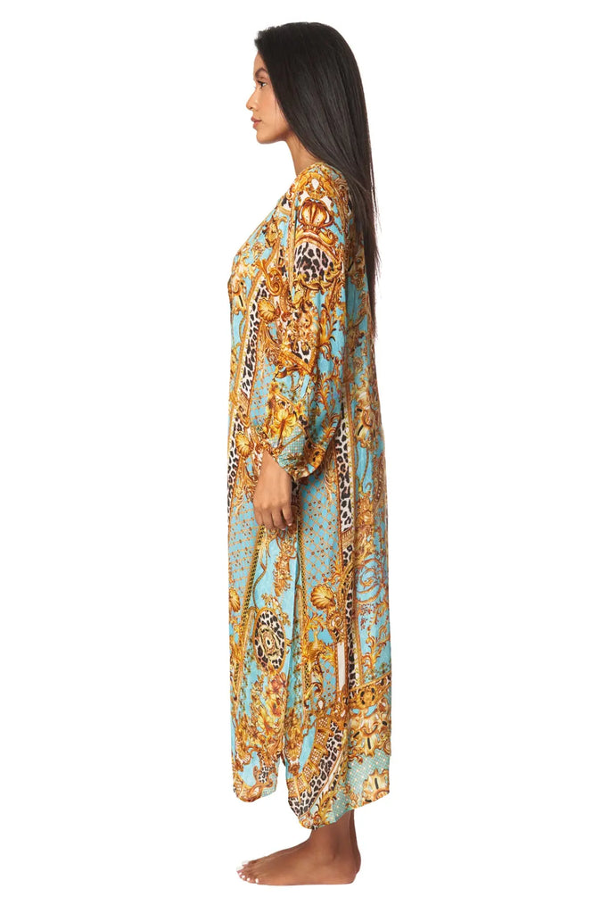 Future Eden Easy Button Front Cover-Up - La Moda Clothing