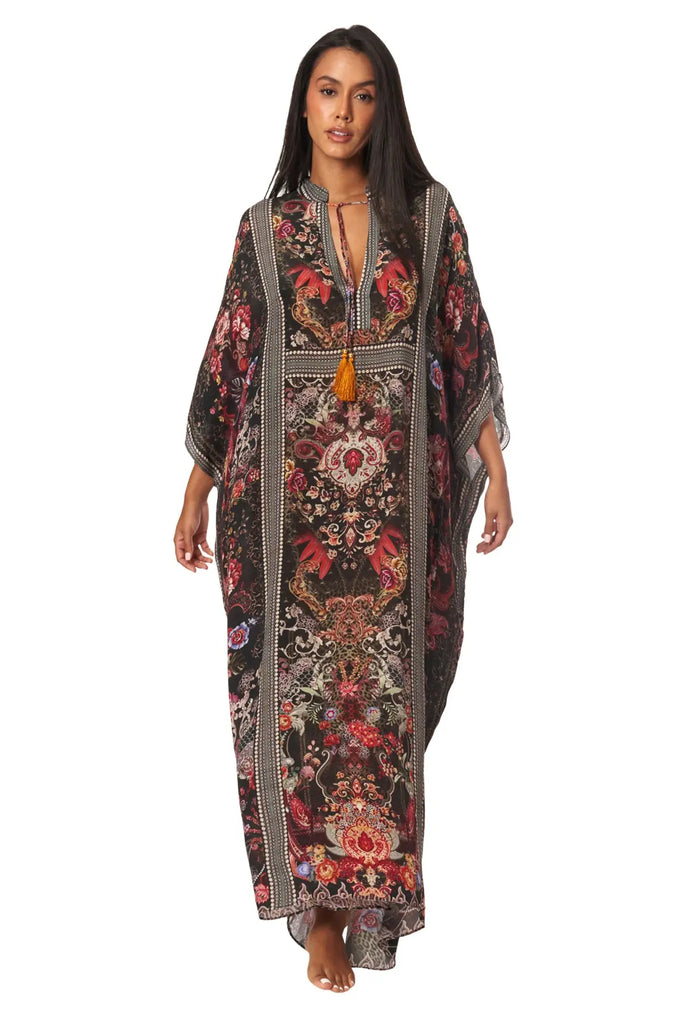 Dreamers Long Dress Boho Caftan Bohemian Resort Wear - La Moda Clothing