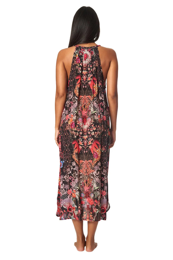 Forest Festival Resort Vacation Dress - La Moda Clothing