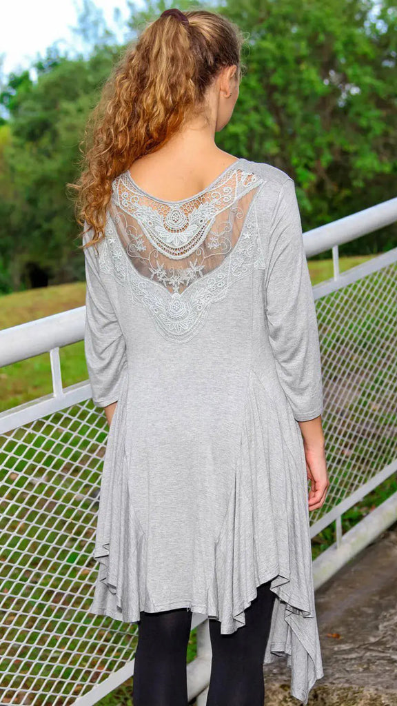 Asymmetrical Tunic | Resort Wear Wholesale - La Moda Clothings
