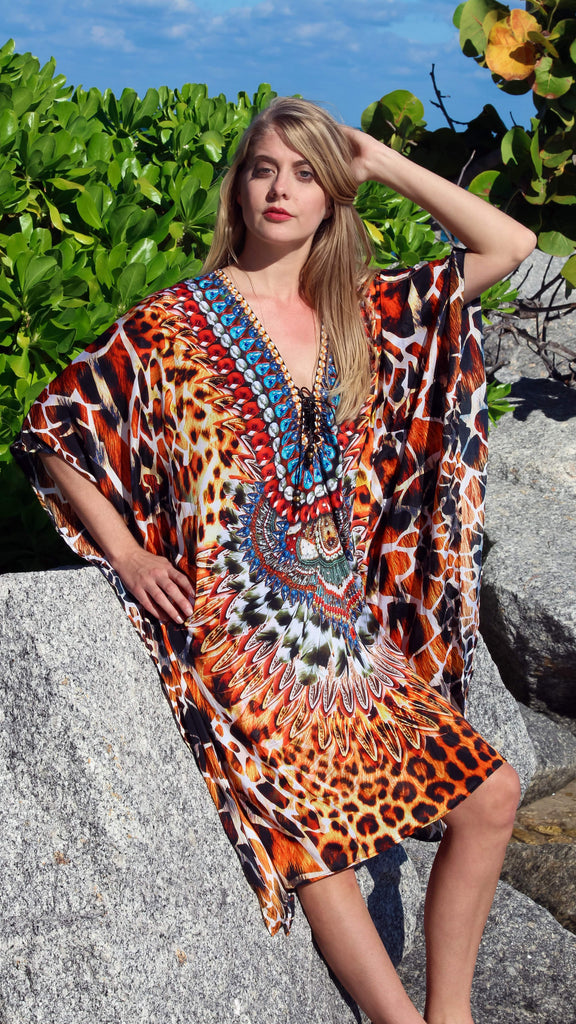 Caftan Wholesale - Huge Variety of Animal Prints in Luxe Fabrics - La Moda Clothings