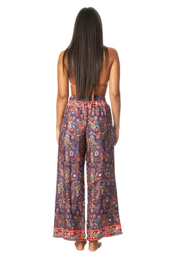 Positano Boho Spring Summer Pants - La Moda Clothing